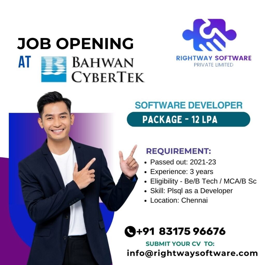 Cyber security job opening
