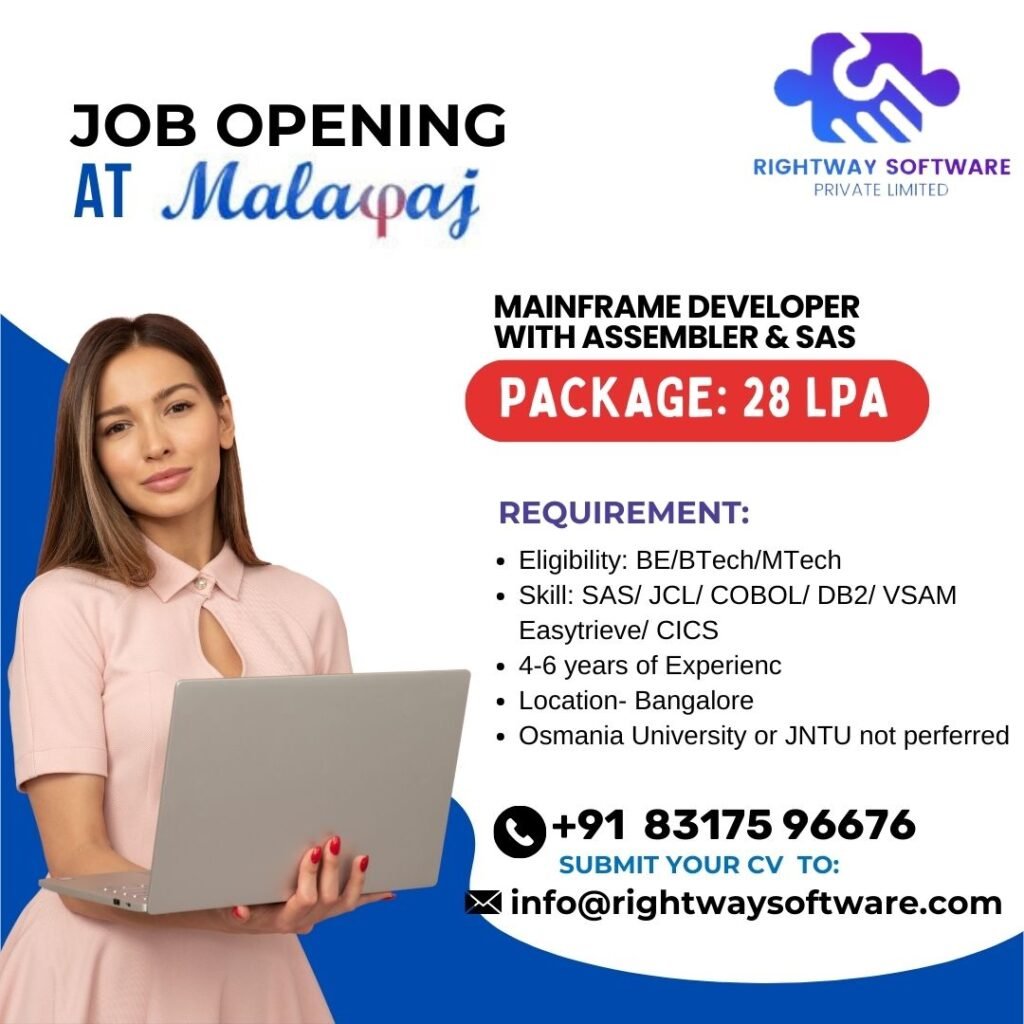 Software job opening at Malapaj