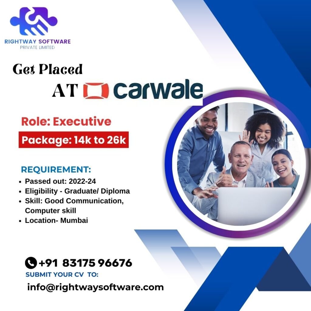 Job opening at carwale